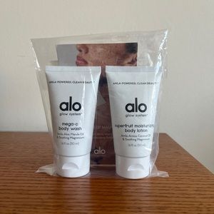 Alo Mini Body Wash and Lotion